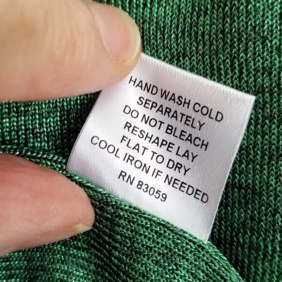 Drew Metallic Emerald Strapless Asymmetrical Dress Size M Elastic Bodice - Picture 9 of 11